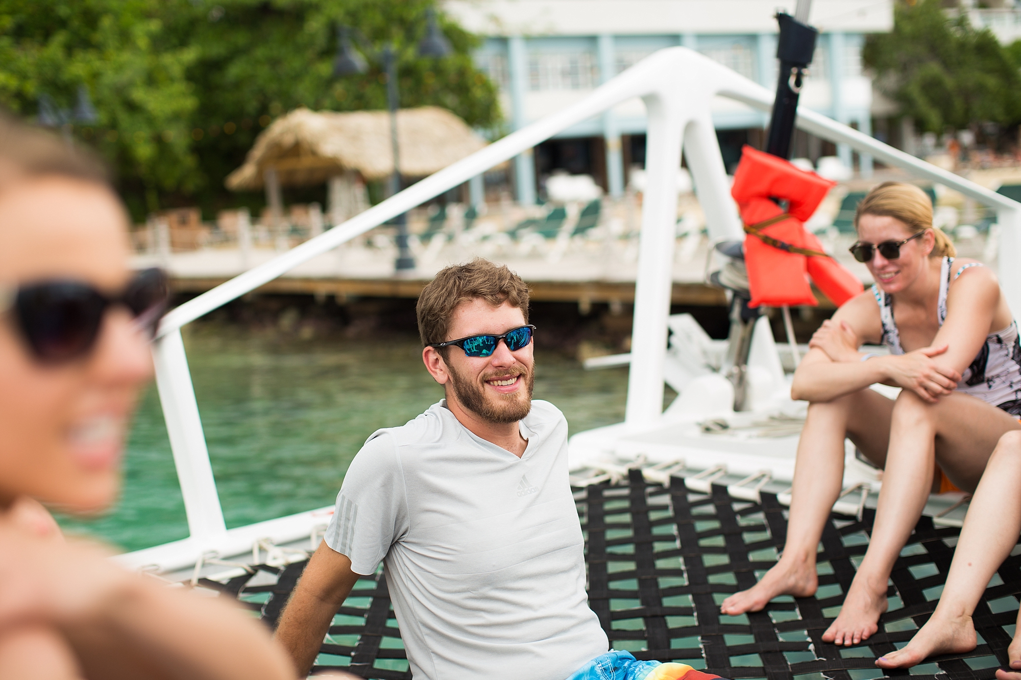 Sandals Catamaran Wedding Photography