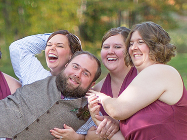 Fun filled beach destination wedding at the elegant Homestead Resort.